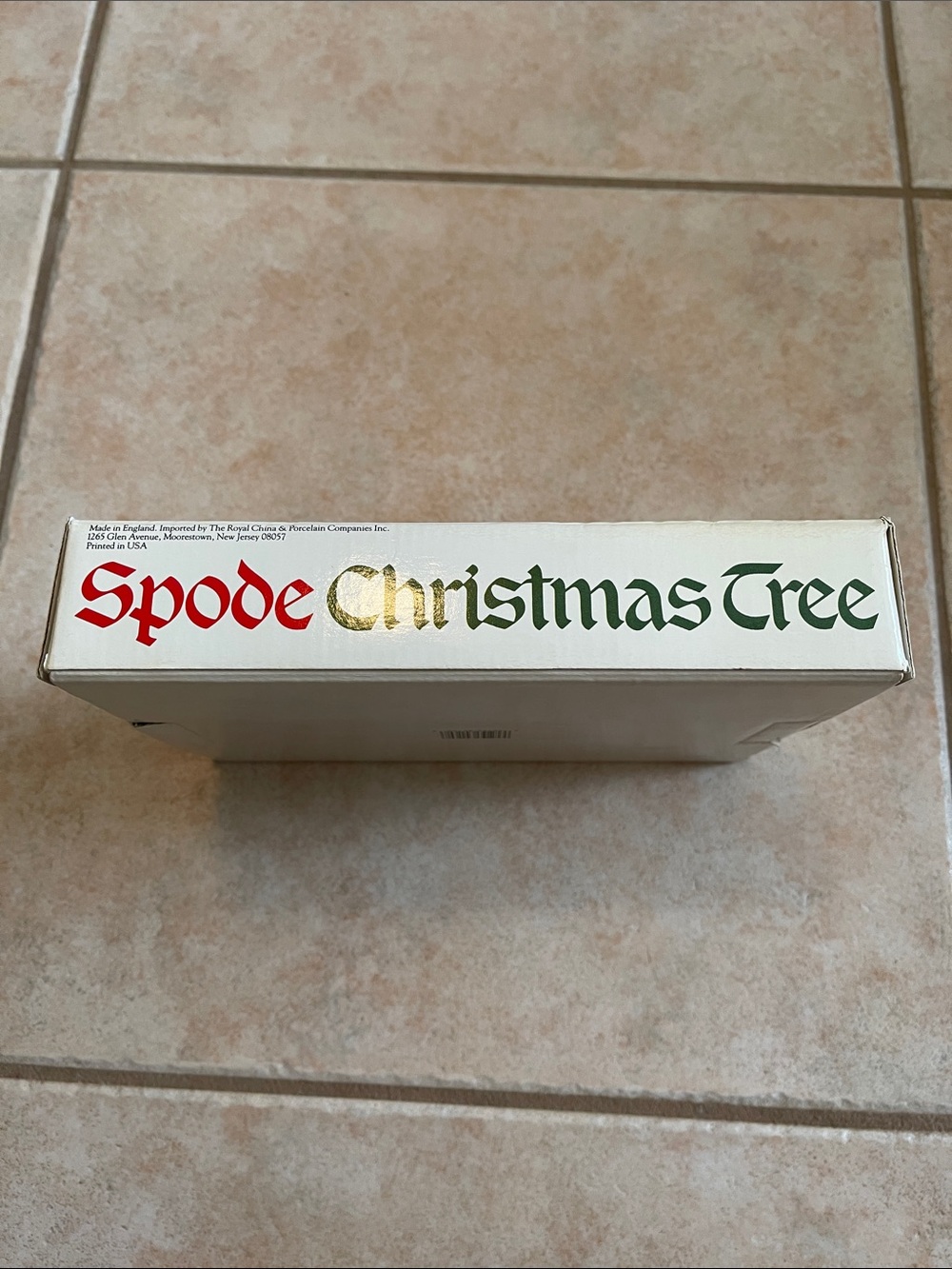 Spode Christmas Tree: Open Vegetable Dish - Picture 15 of 16